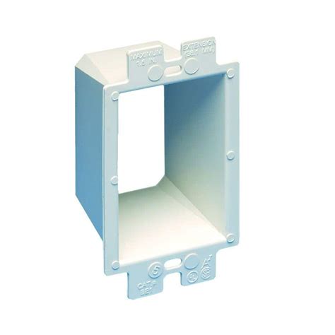 electrical box extender square|adjustable electrical box extender.